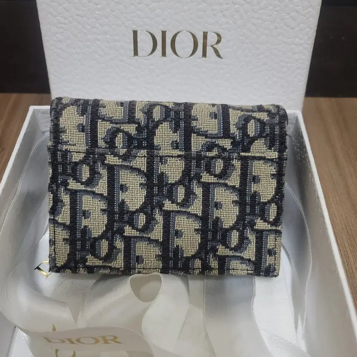 [BUNJANG] Dior Dior Oblique Card Holder Bifold Wallet / [정품]디올 오블리크 카드지갑 새들 반지갑