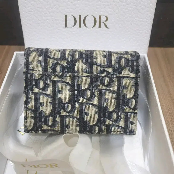 [BUNJANG] Dior Dior Oblique Card Holder Bifold Wallet / [정품]디올 오블리크 카드지갑 새들 반지갑