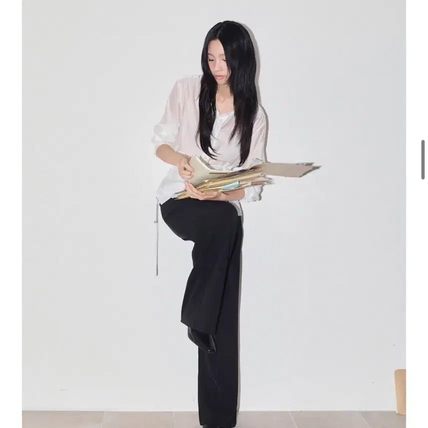 [BUNJANG] ODS Wrap Silky Shirt Tencel Blend / 오디에스 wrap sillky shirts