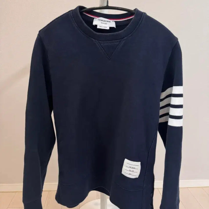 [BUNJANG] Thom Browne Navy Sweatshirt Size 2 / 정품 A급 2사이즈 톰브라운 네이비 맨투맨