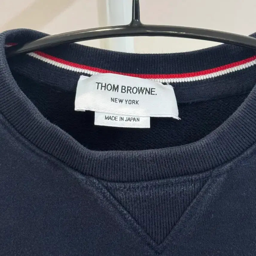 [BUNJANG] Thom Browne Navy Sweatshirt Size 2 / 정품 A급 2사이즈 톰브라운 네이비 맨투맨