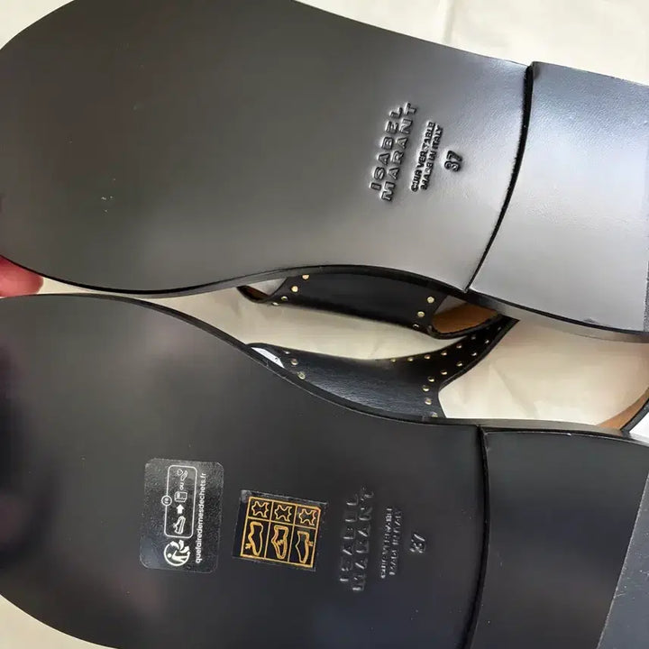 [BUNJANG] Isabel Marant Jane Iconic Sandals Black / (새상품) 이자벨마랑 제인 아이코닉 샌들 블랙 37