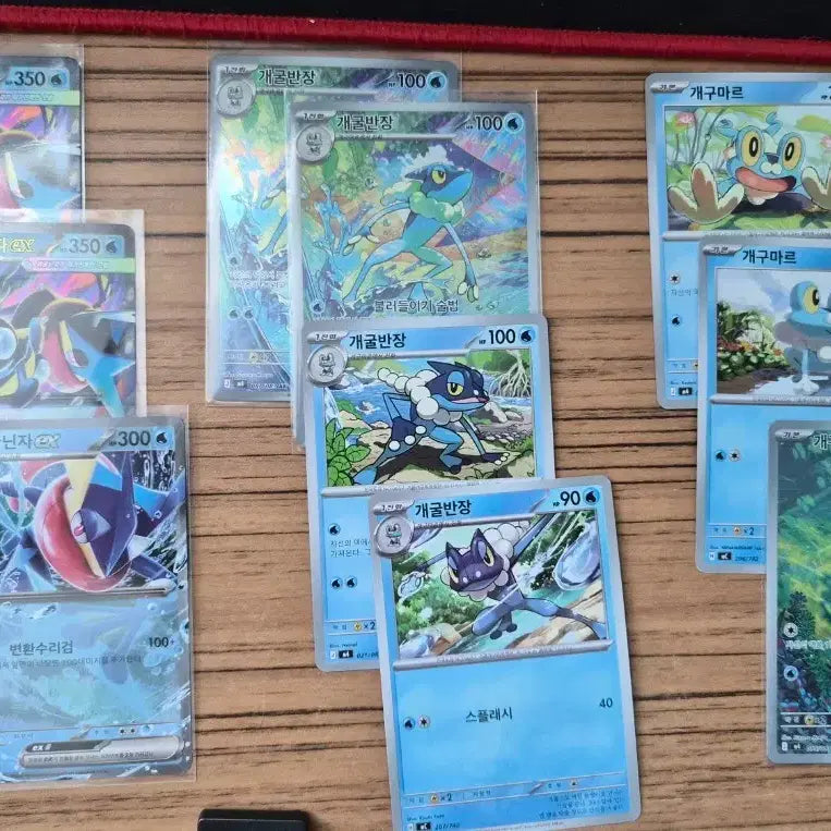[BUNJANG] Greninja, Chesnaught, Froakie Bundle Set Cards / 개굴닌자,개굴반장,개구마르 일괄판매
