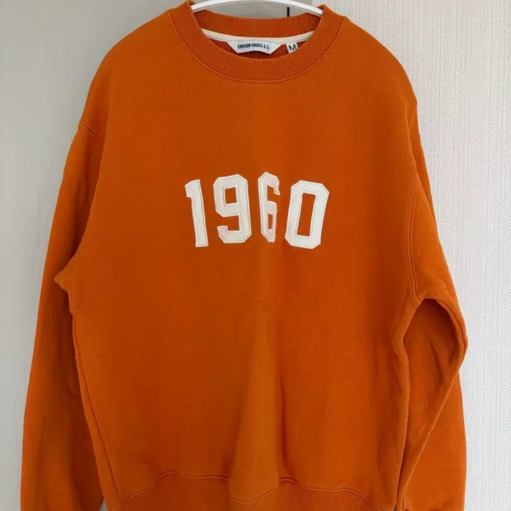 [BUNJANG] Uniform Bridge 1960 Sweatshirt Orange M / [유니폼브릿지] 1960 맨투맨