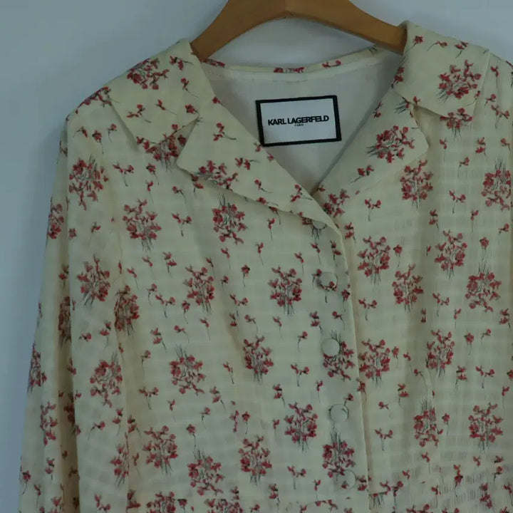 [BUNJANG] Karl Lagerfeld Authentic Black Shirt Dress (Size 55) / 칼라거펠트 KARL LAGERFELD 정품 셔츠 원피스 55 롱원피스