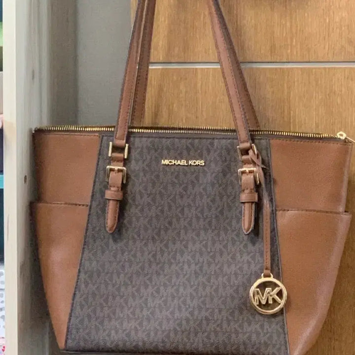 [BUNJANG] Michael Kors Brown Tote Bag / 마이클코어스 토트백 브라운