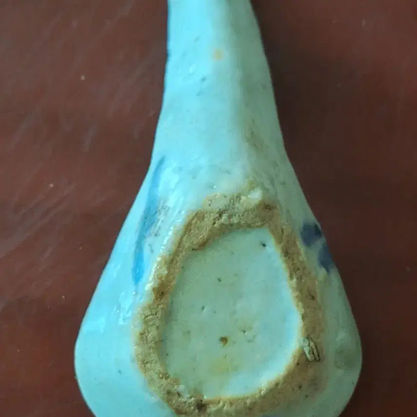 [BUNJANG] Blue and White Porcelain Vine Pattern Spoon Set / 청화백자 넝쿨문 수저