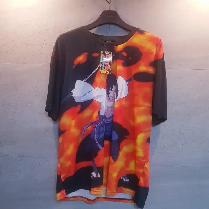 [BUNJANG] Naruto Sasuke T-Shirt / 미착! 나루토 사스케. 반팔 티셔츠.