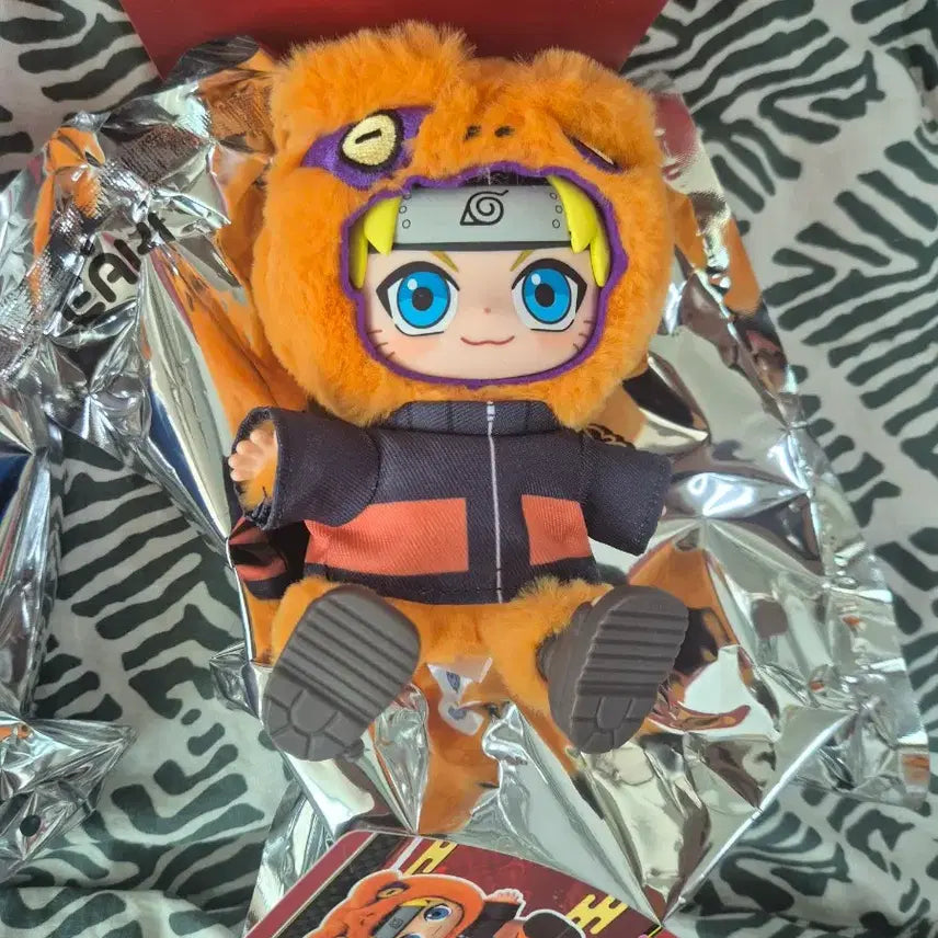 [BUNJANG] Naruto NabuBu Plush Keychain Set (Naruto &amp; Sasuke) / 나루토 나부부 인형 EAKI 키체인 나루토 사스케