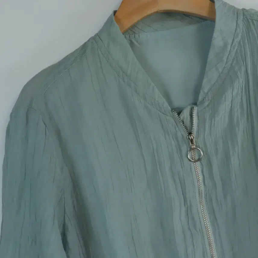 [BUNJANG] Kimseoryong Genuine Zipper Cropped Jacket Loose Fit / 김서룡 Kimseoryong 정품 집업 크롭 자켓 55 루즈핏