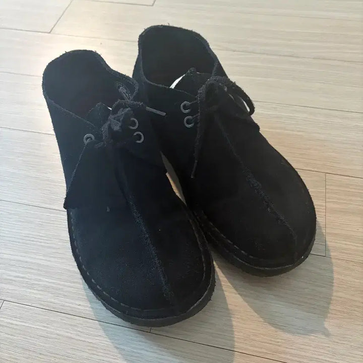 [BUNJANG] Clarks Desert Boots Suede Black / 클락스 데저트부츠