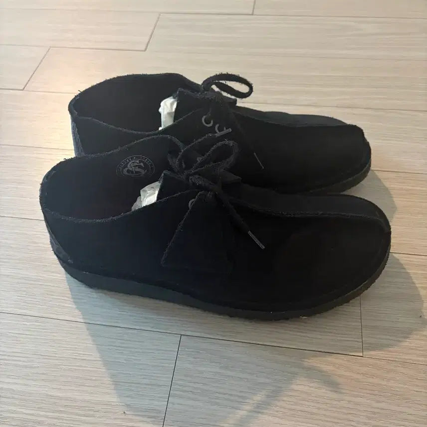 [BUNJANG] Clarks Desert Boots Suede Black / 클락스 데저트부츠