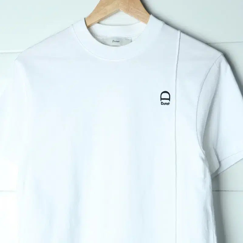 [BUNJANG] Dunst Short Sleeve T-Shirt White Normal / (S) 던스트 반팔 티셔츠 흰색 노멀 스트릿-754F