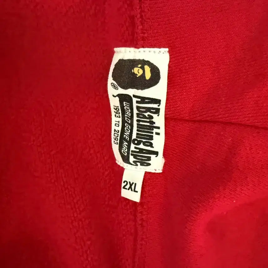 [BUNJANG] BAPE Red Camo Shark Full Zip Hoodie 2XL / 베이프 적계&amp;카모 2XL 판매합니다.