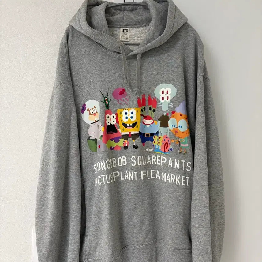 [BUNJANG] Uniqlo x CPFM SpongeBob Hoodie XL / 유니클로 cpfm 스펀지밥 후드티 XL