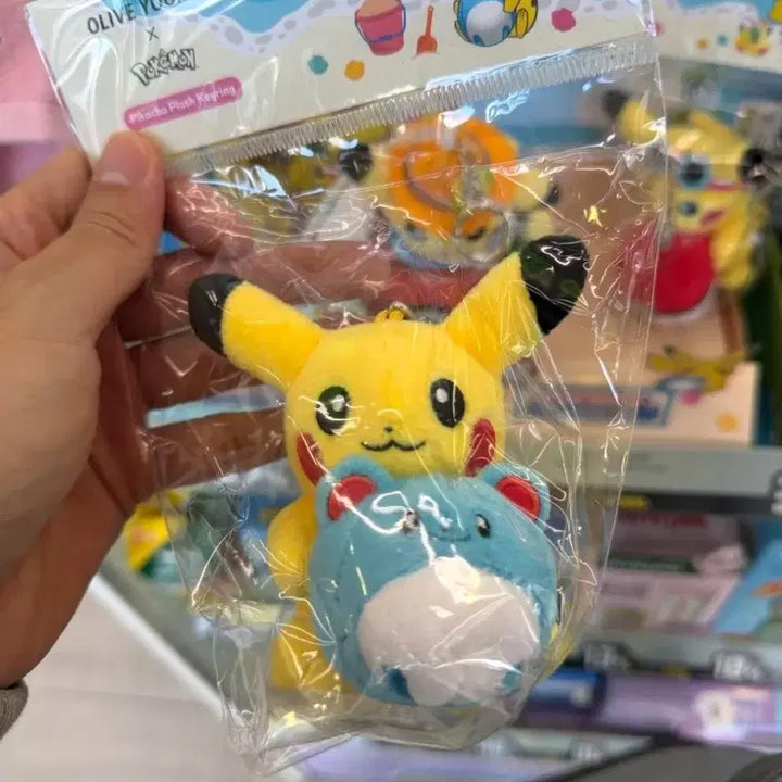 [BUNJANG] Olive Young Pokemon Pikachu Keyring Doll / 올리브영 포켓몬 피카츄 키링 인형