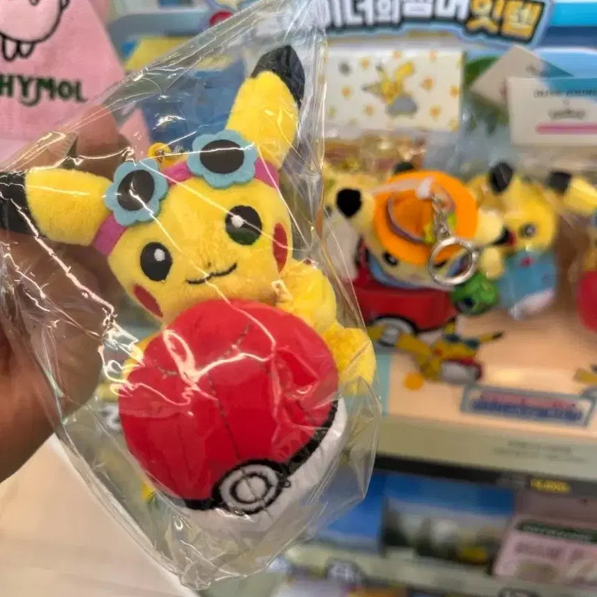 [BUNJANG] Olive Young Pokemon Pikachu Keyring Doll / 올리브영 포켓몬 피카츄 키링 인형