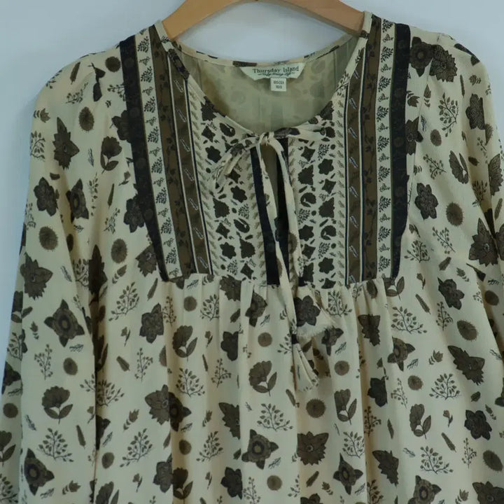 [BUNJANG] Thursday Island Pattern Mini Dress S / Thursday Island 정품 패턴 미니 원피스 S 빈티지