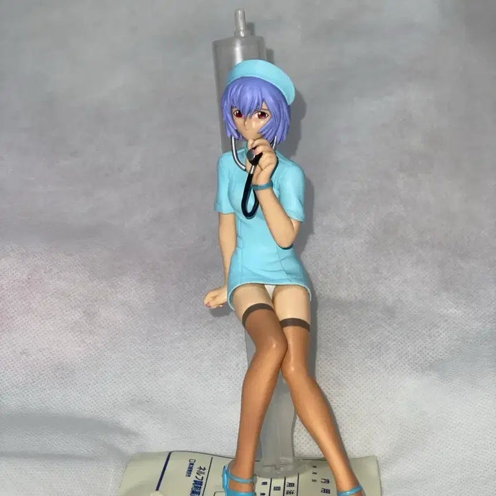 [BUNJANG] Evangelion Ayanami Rei Nurse Figure / 에반게리온 아야나미 레이 너스 간호사 피규어