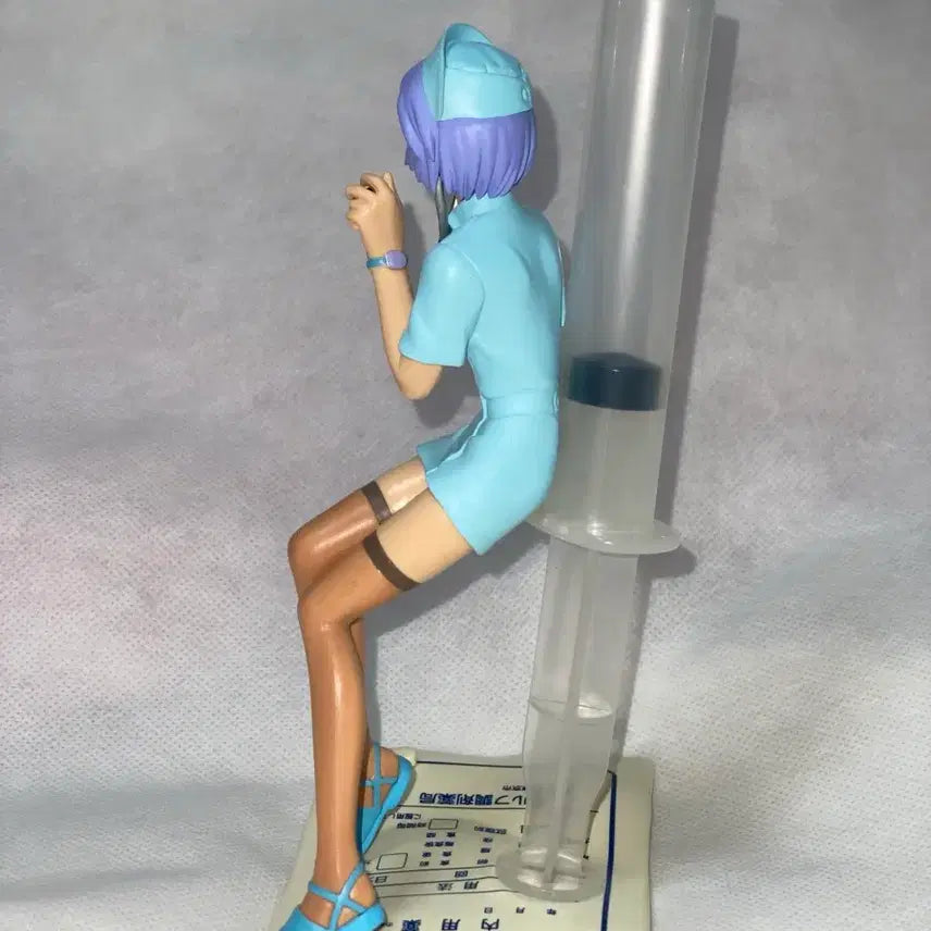 [BUNJANG] Evangelion Ayanami Rei Nurse Figure / 에반게리온 아야나미 레이 너스 간호사 피규어