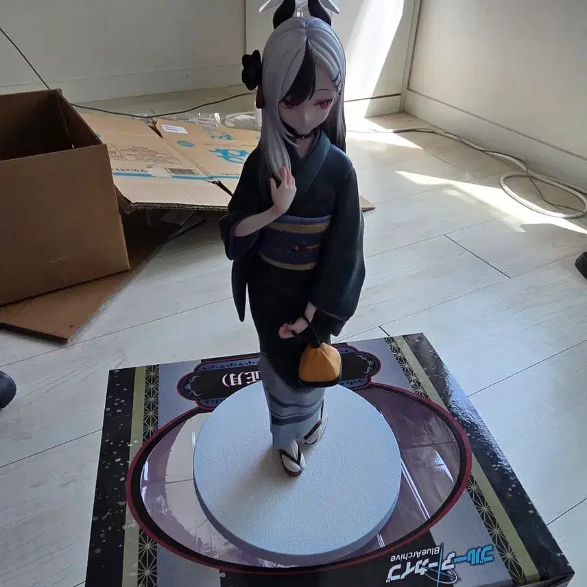 [BUNJANG] F.NEX Blue Archive New Year Kayoko Figure (Opened, Displayed) / (개봉, 전시) F.NEX 블루아카이브 새해(정월) 카요코 피규어