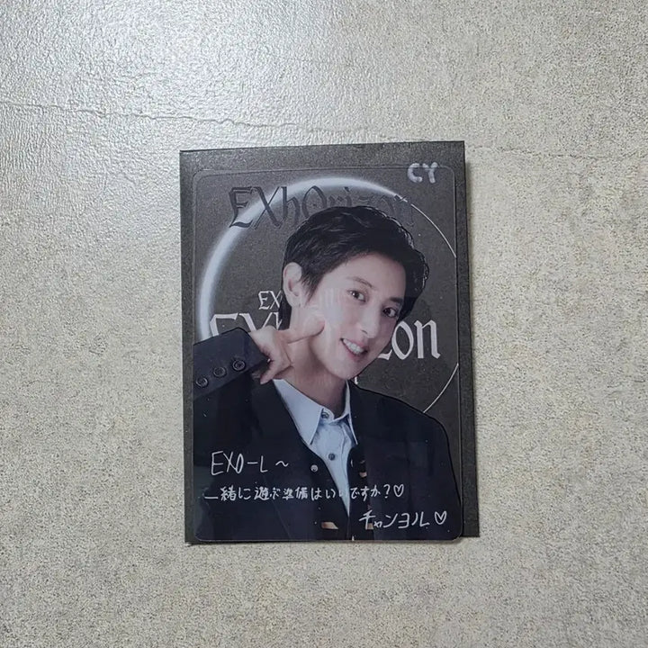 [BUNJANG] EXO Chanyeol Japan MD Clear Photocard / exo 엑소 찬열 일본 엠디 클리어 카드