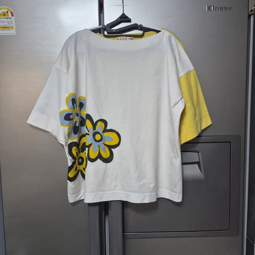 [BUNJANG] Uniqlo x Marni Graphic Oversized Boxy Fit T-Shirt / 유니클로 마르니 콜라보 그래픽 오버 사이즈 박시 티