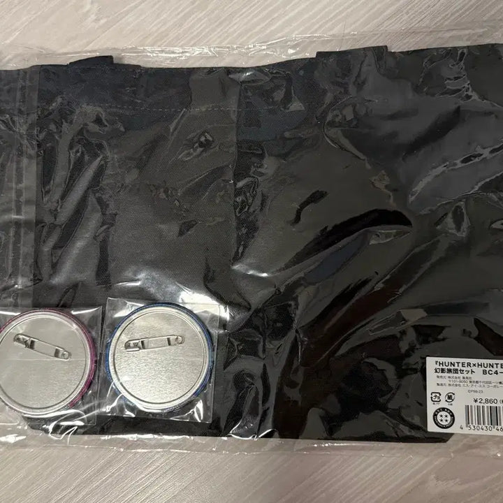 [BUNJANG] Hunter x Hunter Phantom Troupe Bag &amp; Badge Bundle Set / 헌터헌터 환영여단 가방 + 뱃지 일괄