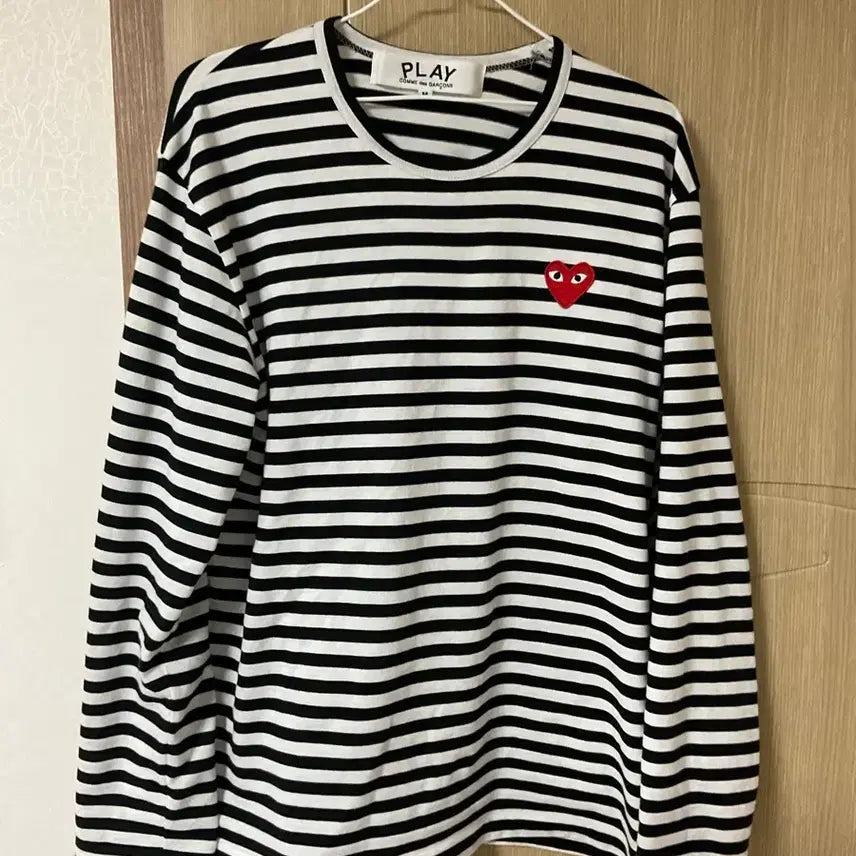 [BUNJANG] Comme des Garçons Striped Long Sleeve T-Shirt / 꼼데가르송 스트라이프 긴팔티