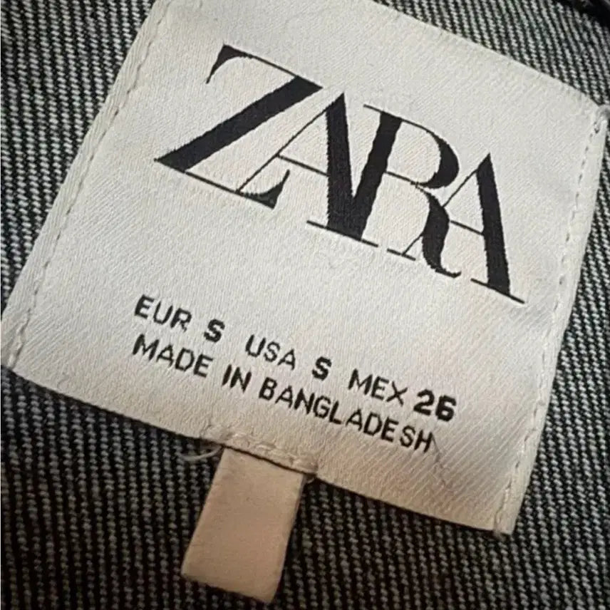 [BUNJANG] Zara Denim Jacket / 자라 데님 청자켓