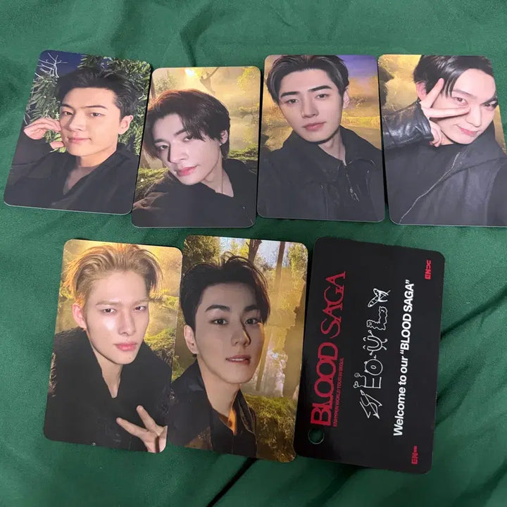 [SOLD OUT] 엔하이픈 블러드사가 엔진존 엔진포카세트6장