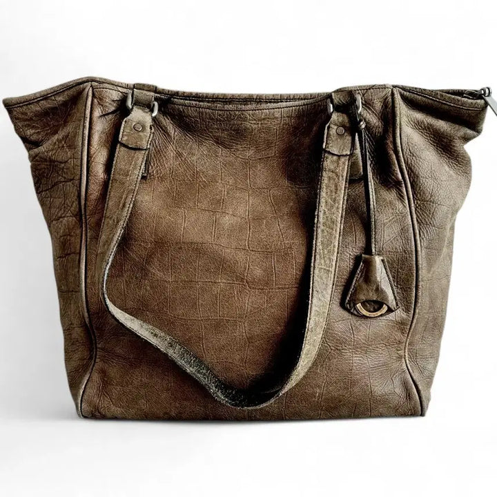[BUNJANG] Aniary Antique Croc-Embossed Leather Tote Bag (Japanese) / 아니아리 aniary 앤틱 레더 크로크 형압 토트백 포터 재패니즈