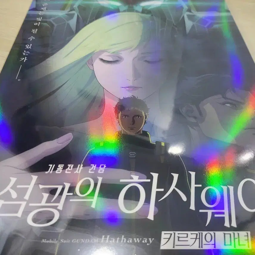 [BUNJANG] Mobile Suit Gundam Hathaway Main Poster / [전용박스 안전포장] 기동전사건담 섬광의하사웨이 메인 포스터