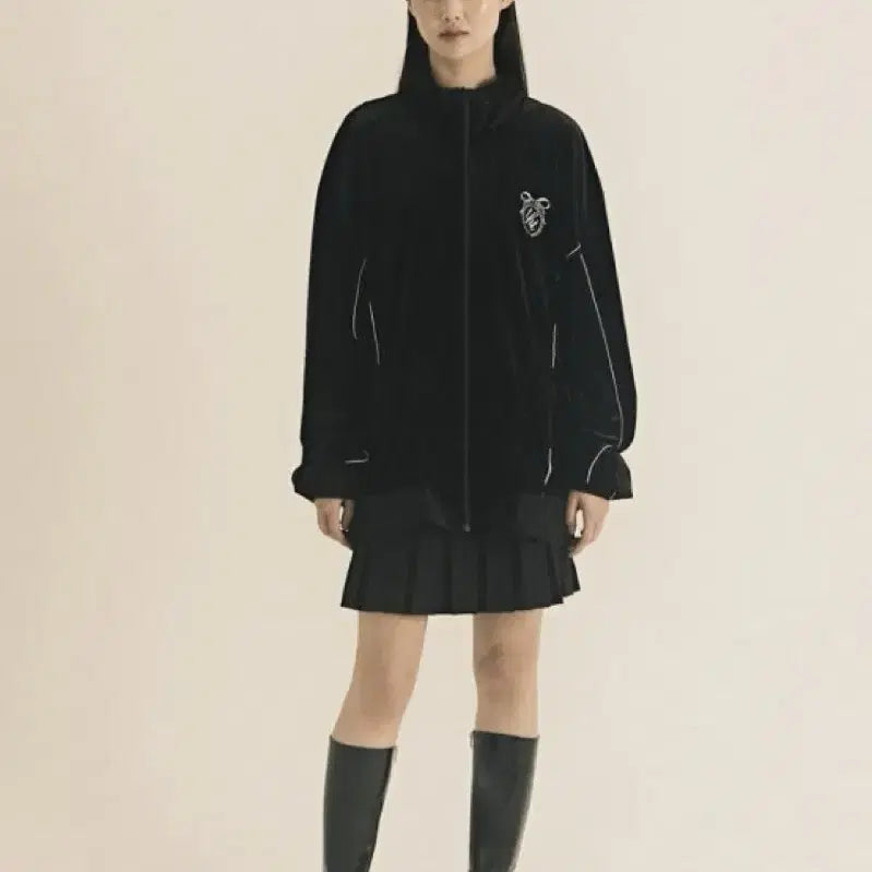 [BUNJANG] Third Time Empire Velvet Oversized Jacket L / 쓰리타임즈 엠파이어 벨벳 오버핏 자켓 L