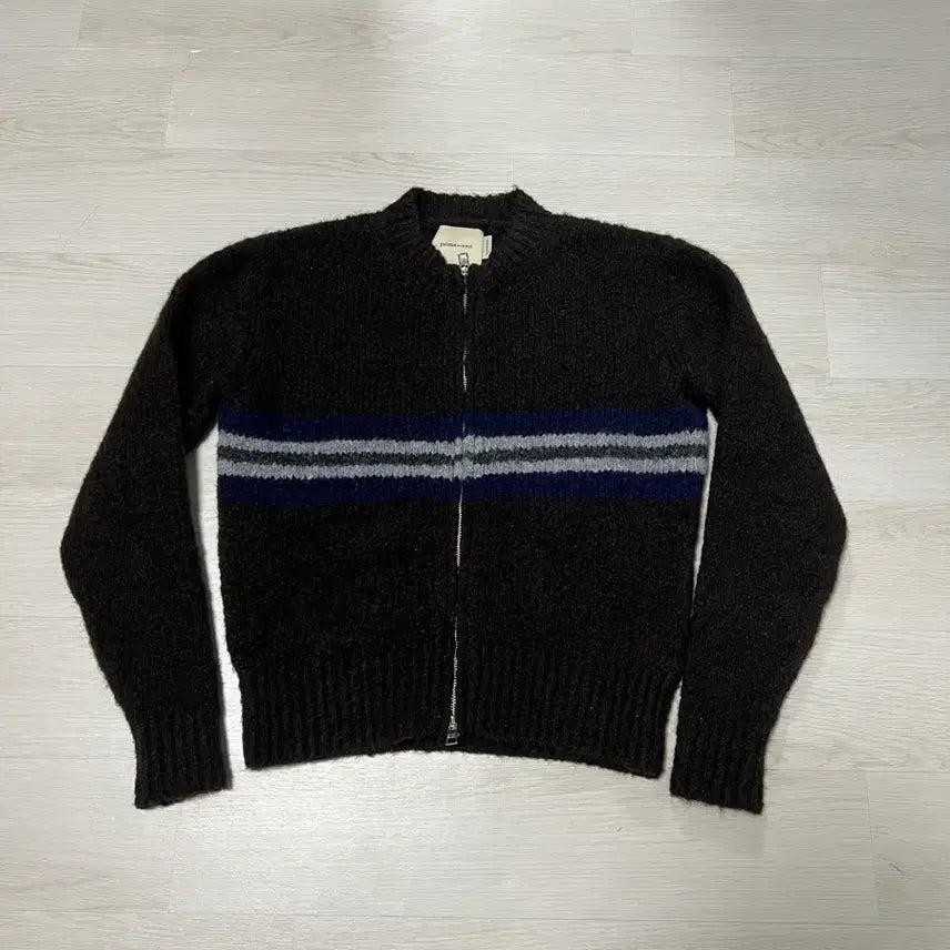 [BUNJANG] Paloma Wool Penalty Zip Brown / [xs] 팔로마울 페널티집 브라운