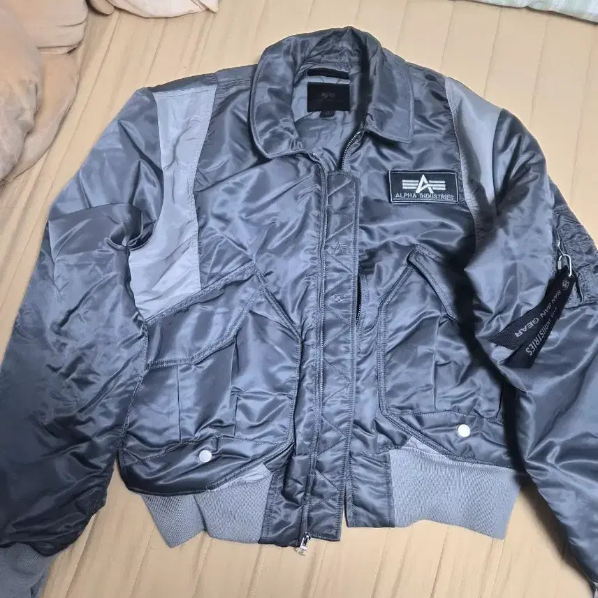 [BUNJANG] Sansan Gear Flight MA-1 Bomber Jacket / 산산기어 플라이트 ma-1 봄버 자켓