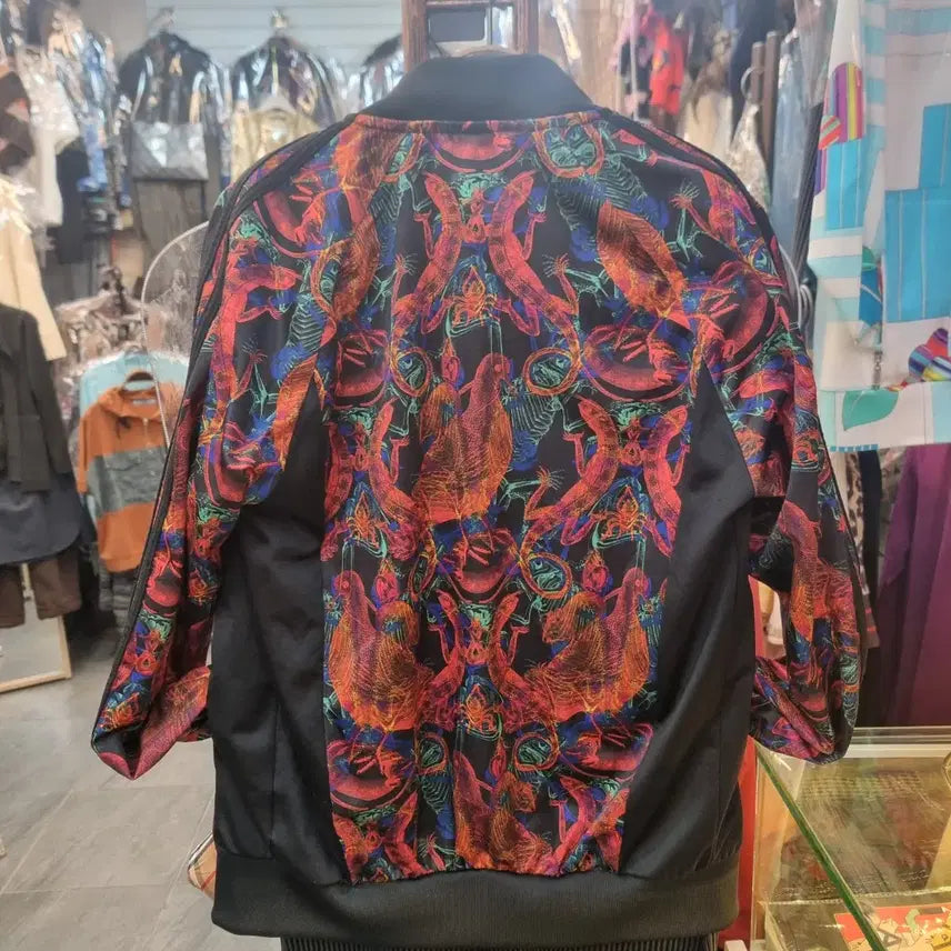 [BUNJANG] Adidas Flower Pattern Track Top (Unisex) / 아디다스 플라워 패턴 트랙탑  (남.여공용)100~95