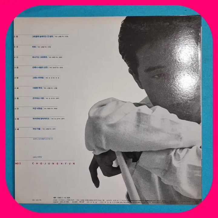[BUNJANG] Jo Jung Hyun 2nd Album LP / 조정현 2집 LP .NM/NM
