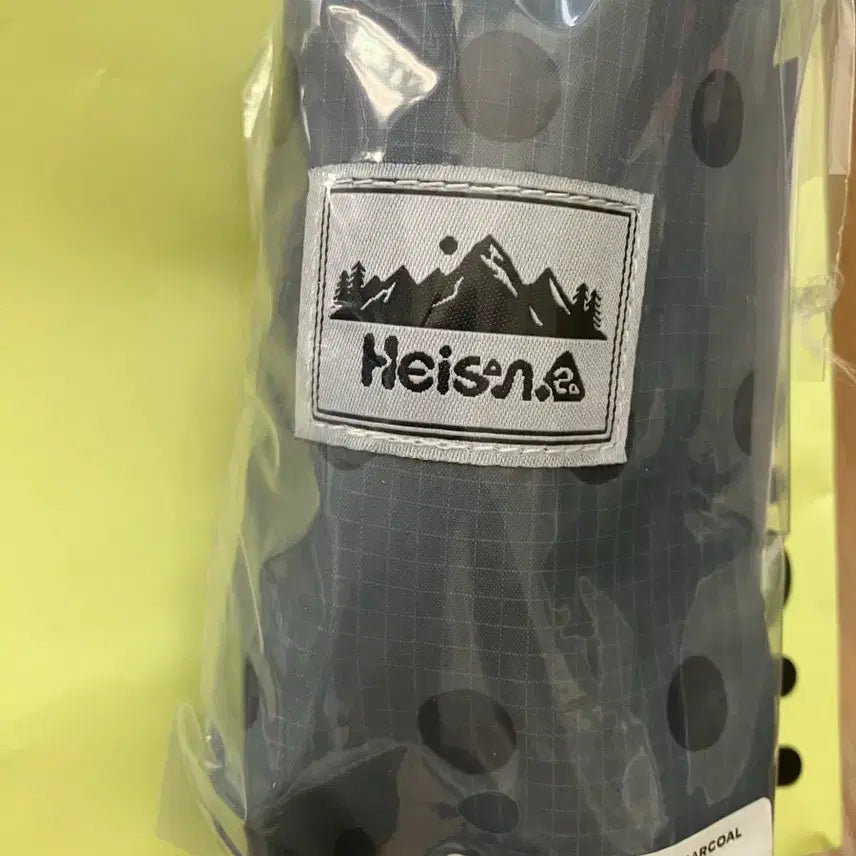 [BUNJANG] Haisan Dot Charcoal Pocket Bag / 하이산 포켓백 도트 차콜