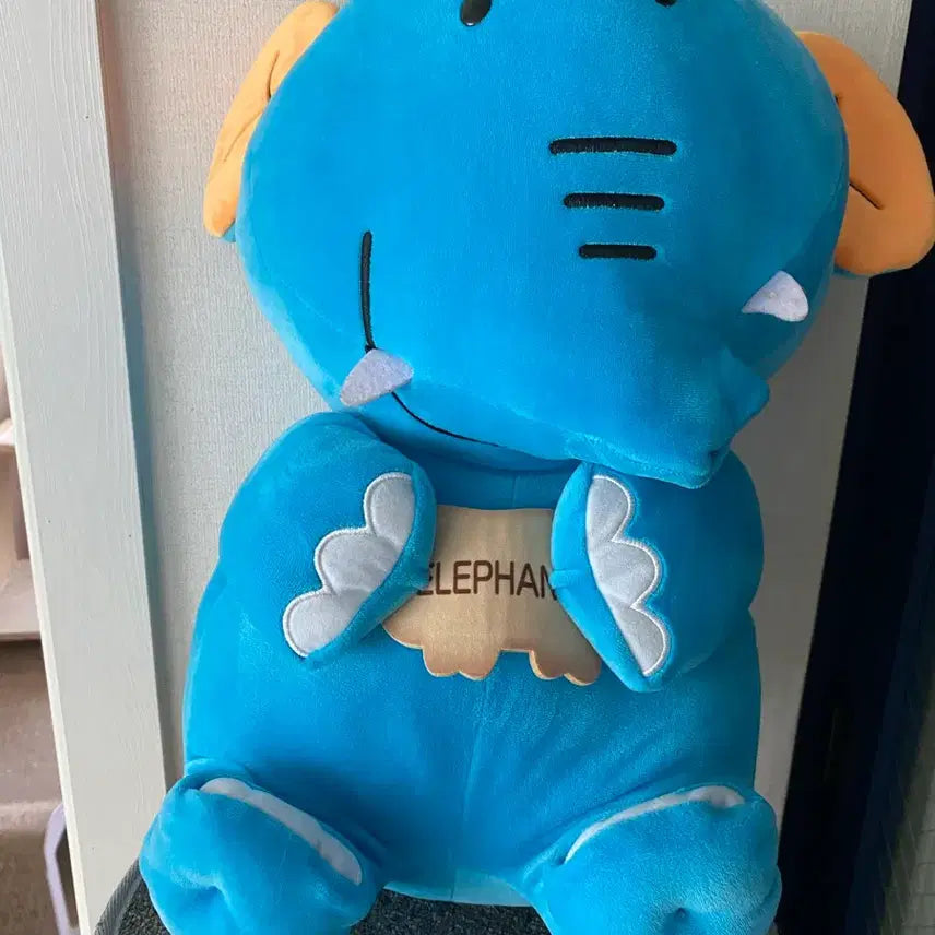 [BUNJANG] Tabeko Elephant Large Plush Toy / 타베코 코끼리 대형 인형