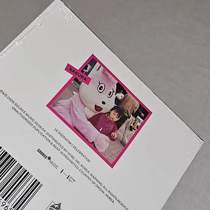 [SOLD OUT] 르세라핌 celebration 싱글 CD 미개봉