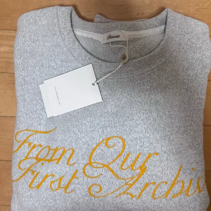 [BUNJANG] Ribbon Light Sweatshirt / 리본빛 맨투맨