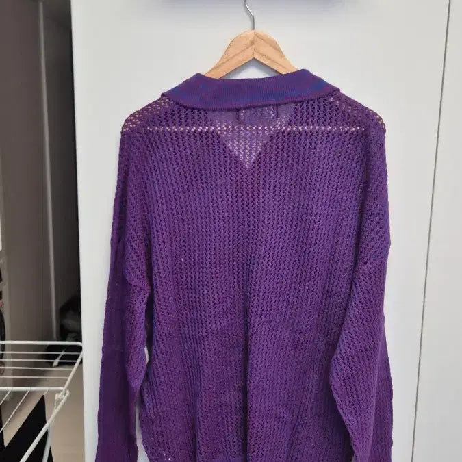 [BUNJANG] XTONZ Punching Collar Knit L / 엑스톤즈 펀칭 카라 니트 L