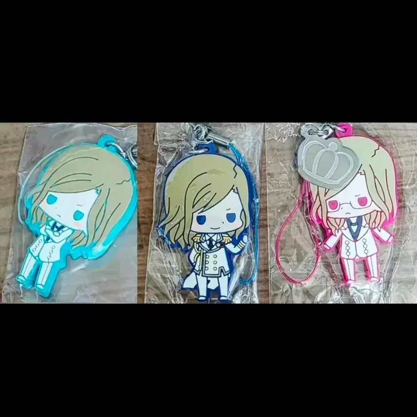 [BUNJANG] Uta no Prince-sama Camus Rubber Strap Bundle Set / 우타프리 카뮤 러버스트랩 3종 일괄