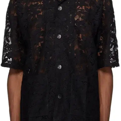 [BUNJANG] Needles Cabana Shirt Black / 니들스 카바나 셔츠