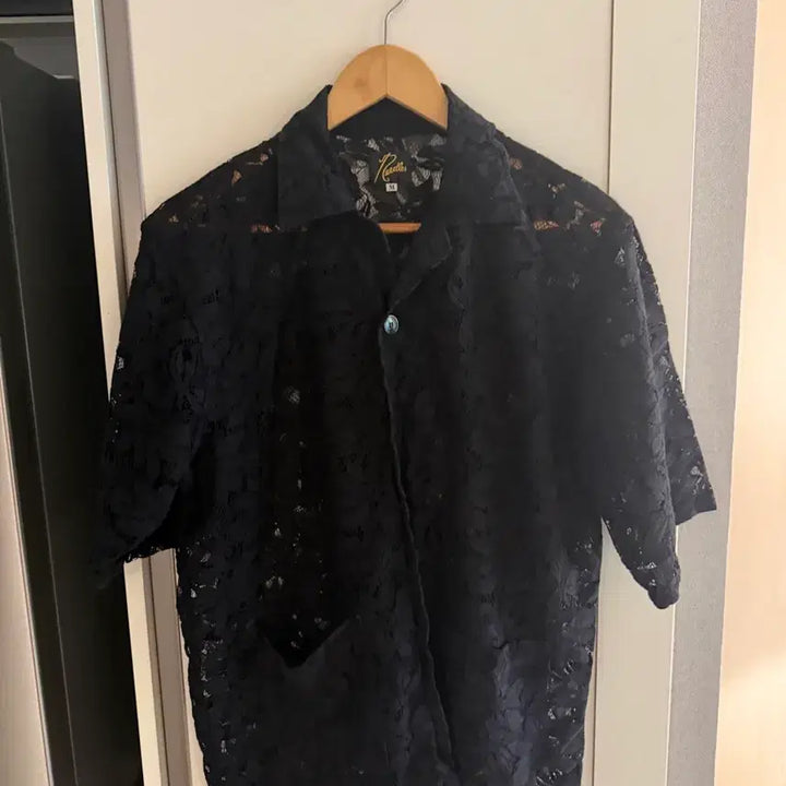[BUNJANG] Needles Cabana Shirt Black / 니들스 카바나 셔츠