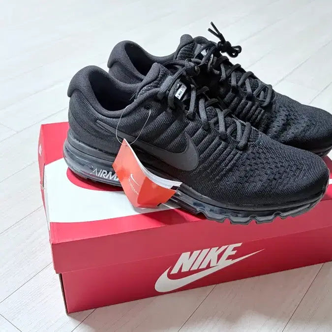 [BUNJANG] Nike Air Max 2017 Black New / 나이키 에어맥스 2017 블랙 새상품