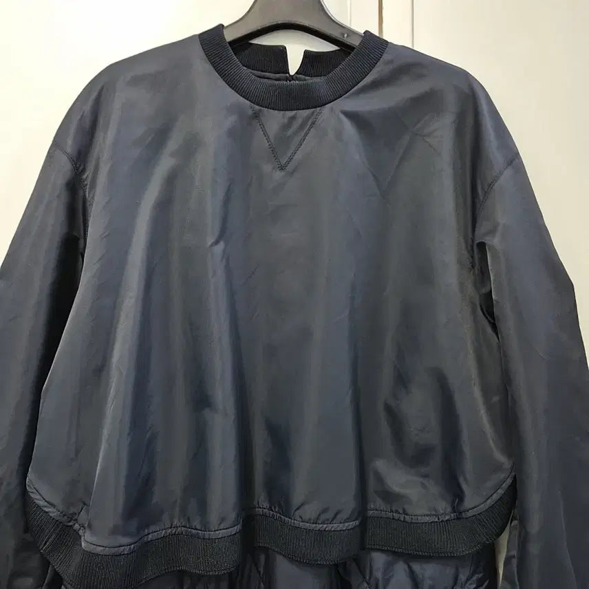 [BUNJANG] KUHO Quilted Long Dress Navy Size 85 / 구호 퀼팅 롱 원피스