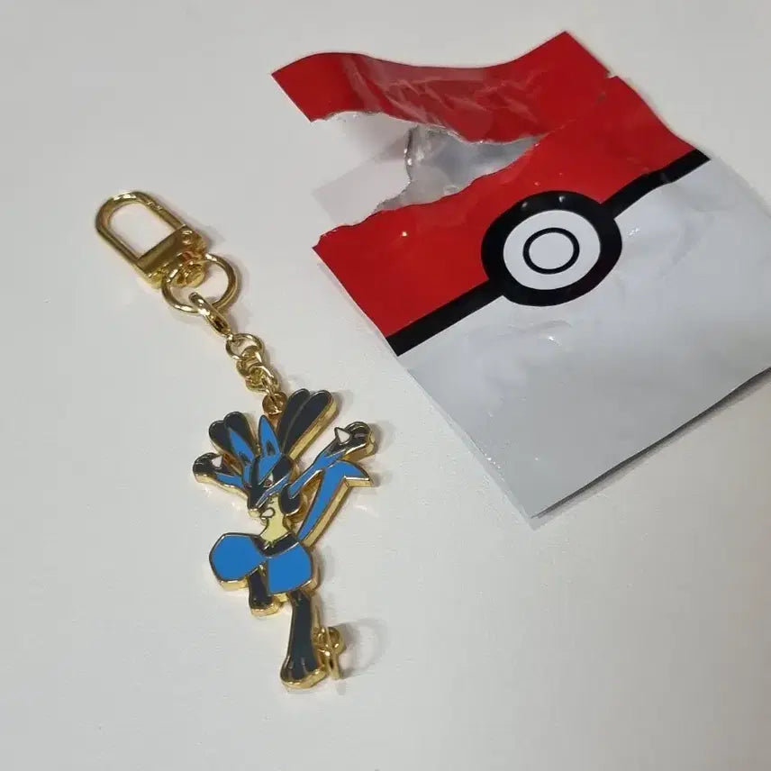 [BUNJANG] Baskin Robbins Lucario Keyring / 베스킨라빈스 포켓몬 루카리오키링