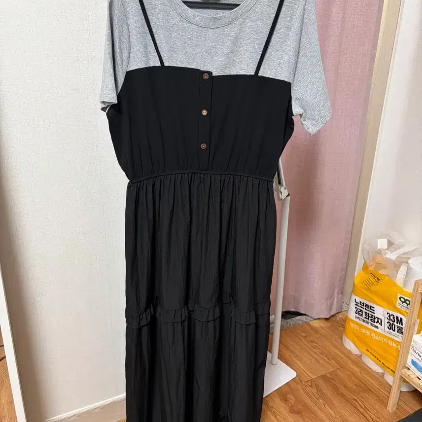 [BUNJANG] Velvetone One-Piece Dress Free Size / 밸리걸 원피스 free